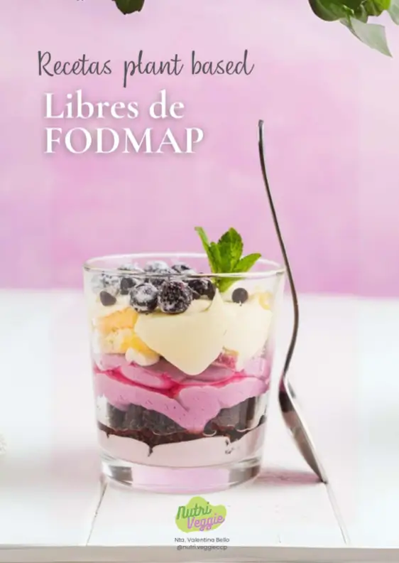 Recetario plant based libre de FODMAP