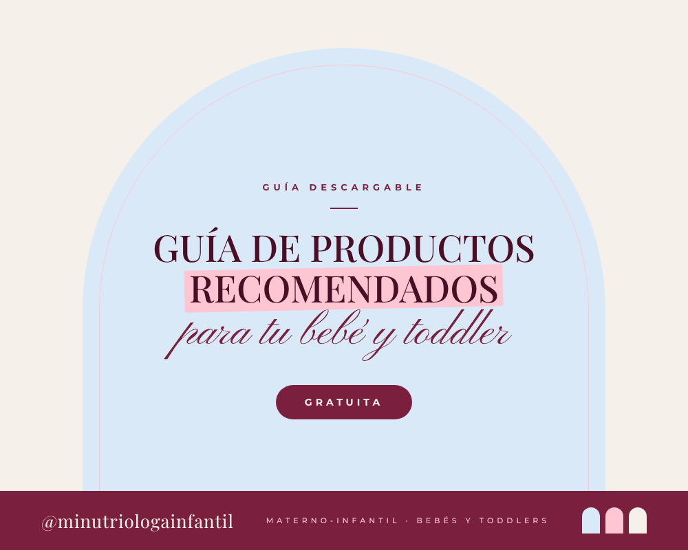 Guía de productos recomendados para bebés y toddlers