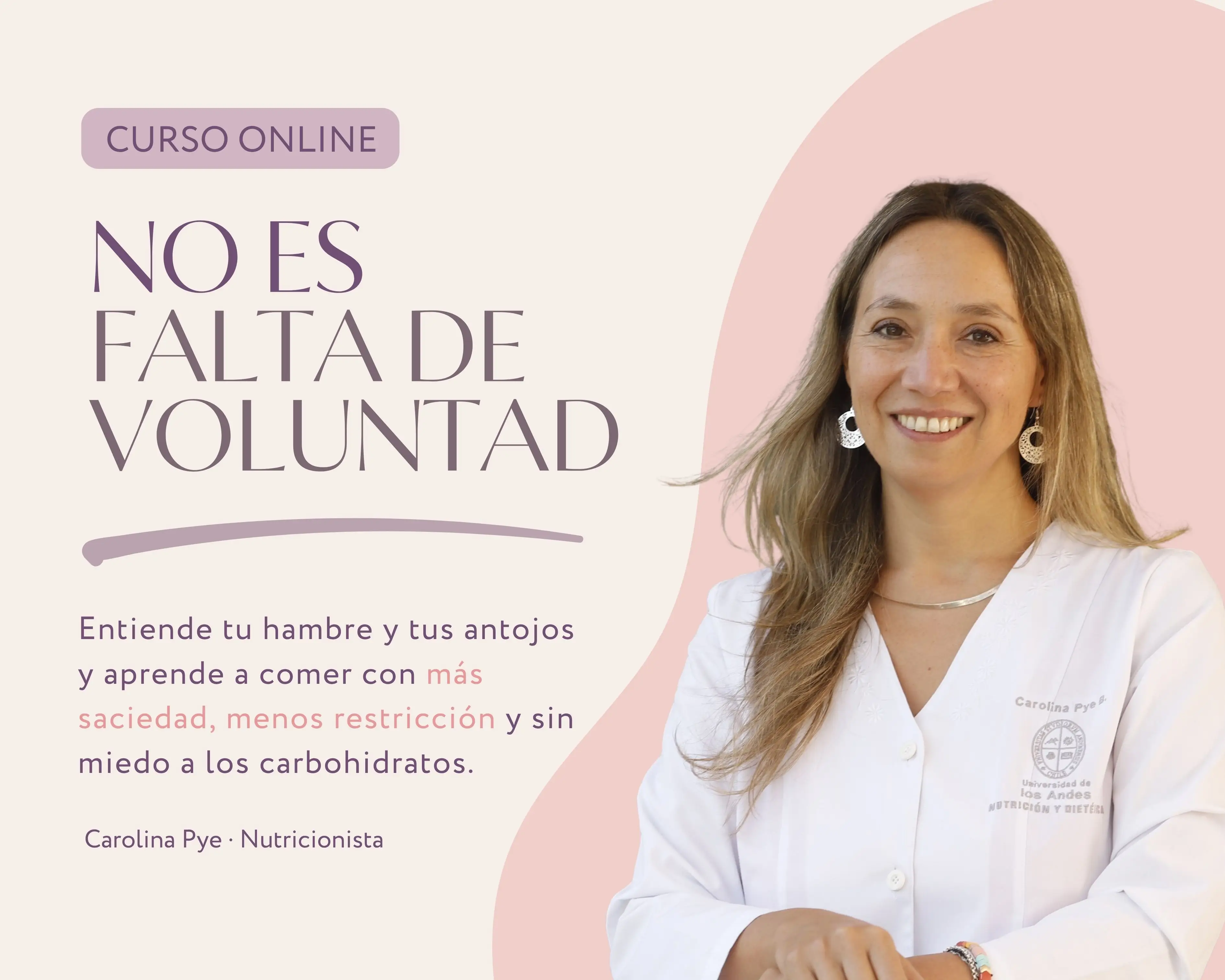 NO ES FALTA DE VOLUNTAD