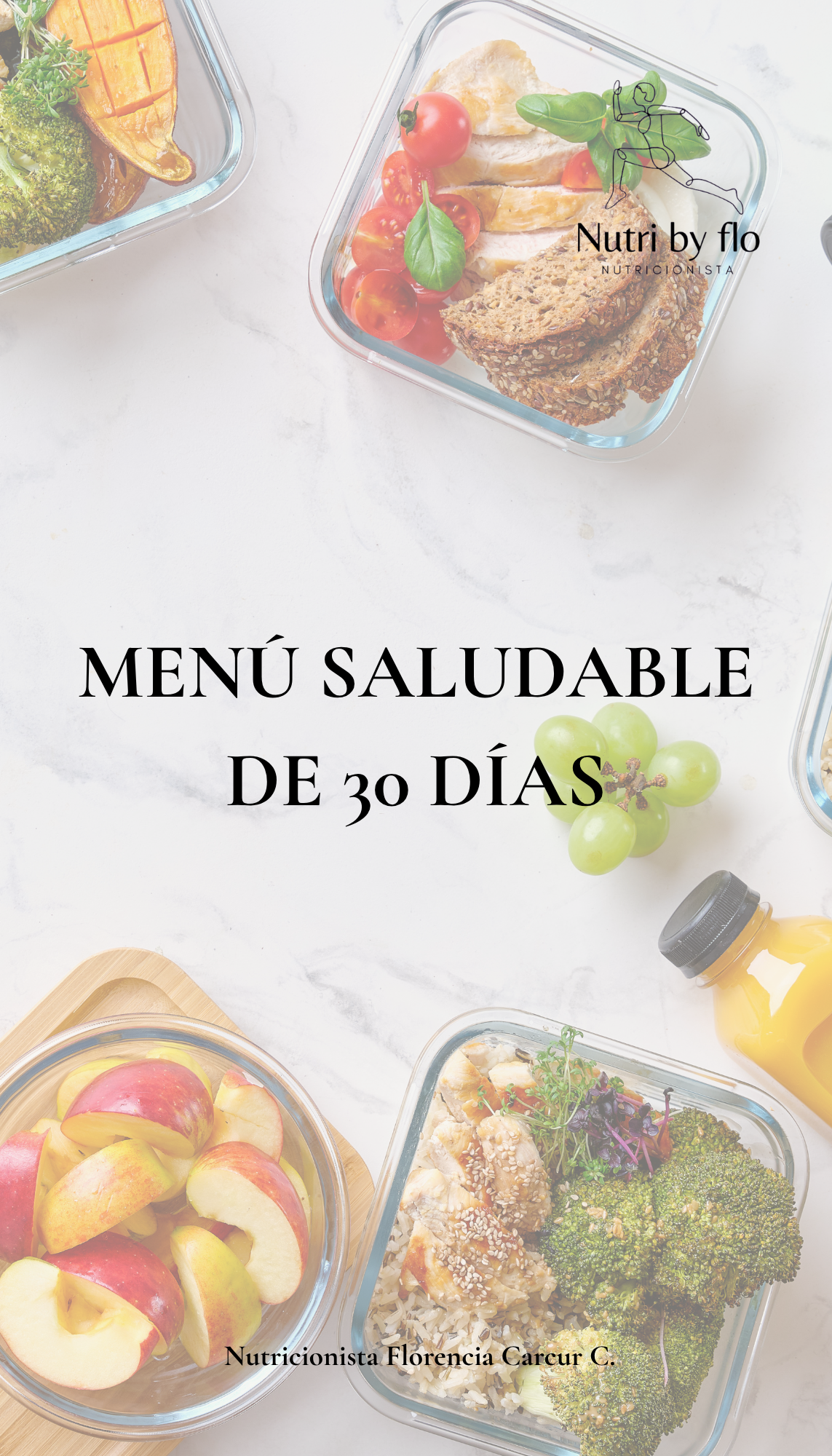 MENÚ SALUDABLE DE 30 DÍAS