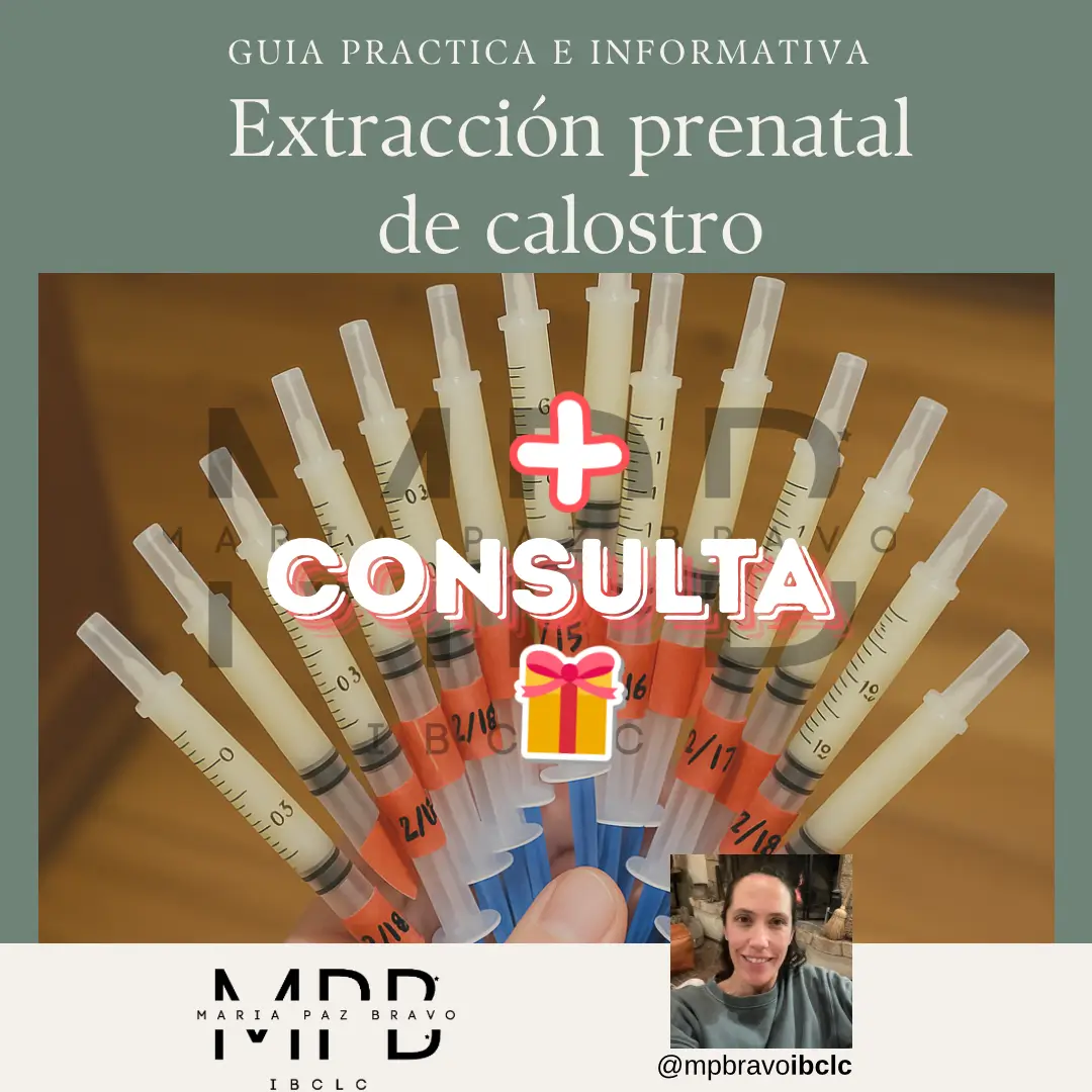 🎁 Bundle: Guía extracción prenatal de calostro  + Consulta online personalizada