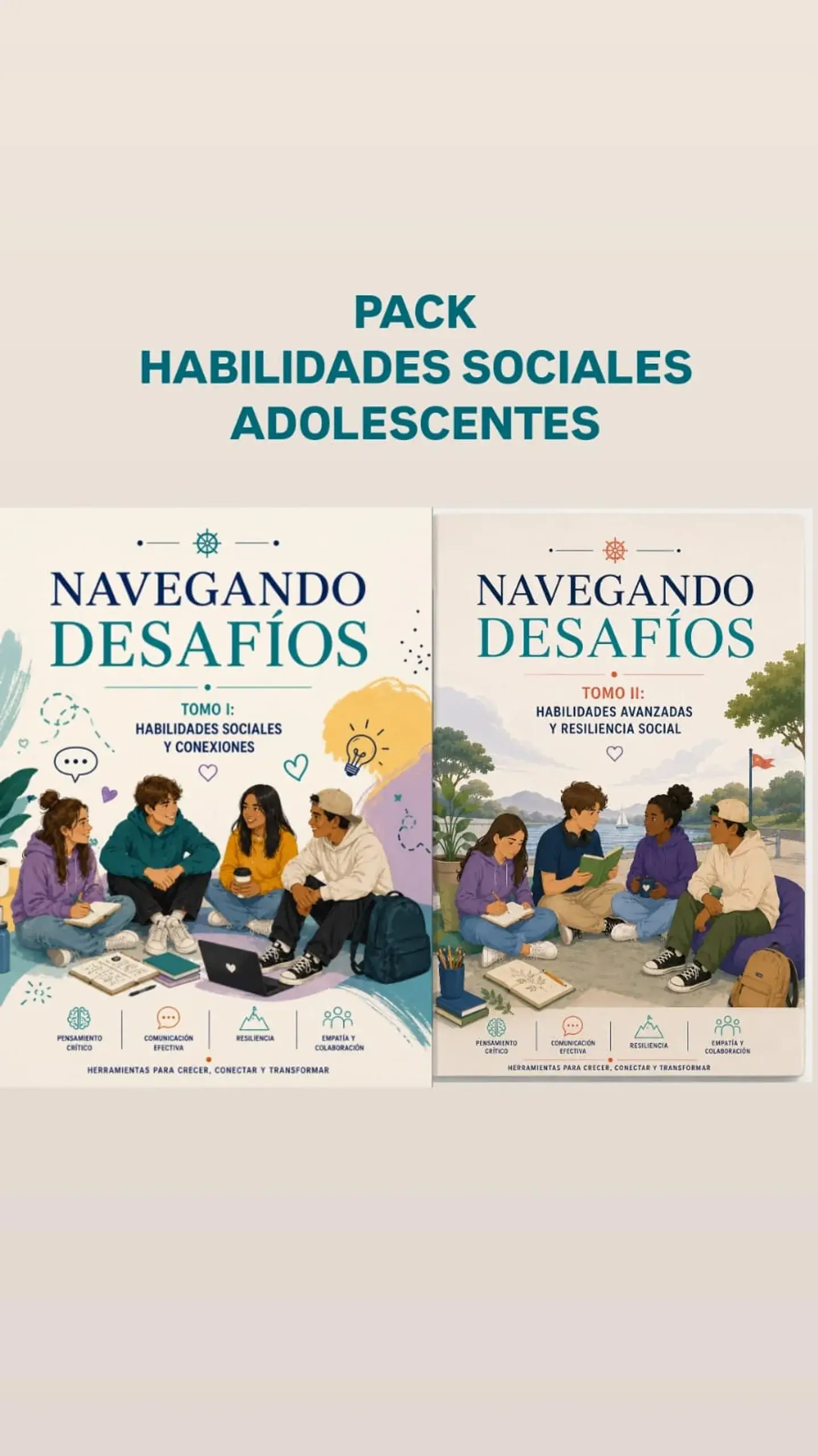 Pack: Cuadernillos de Habilidades Sociales