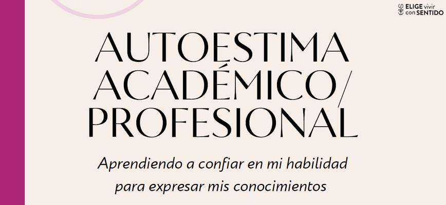 Taller autoestima académico profesional