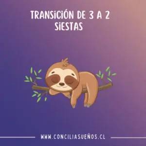 Guía gratuita: Transición 3 a 2 siestas