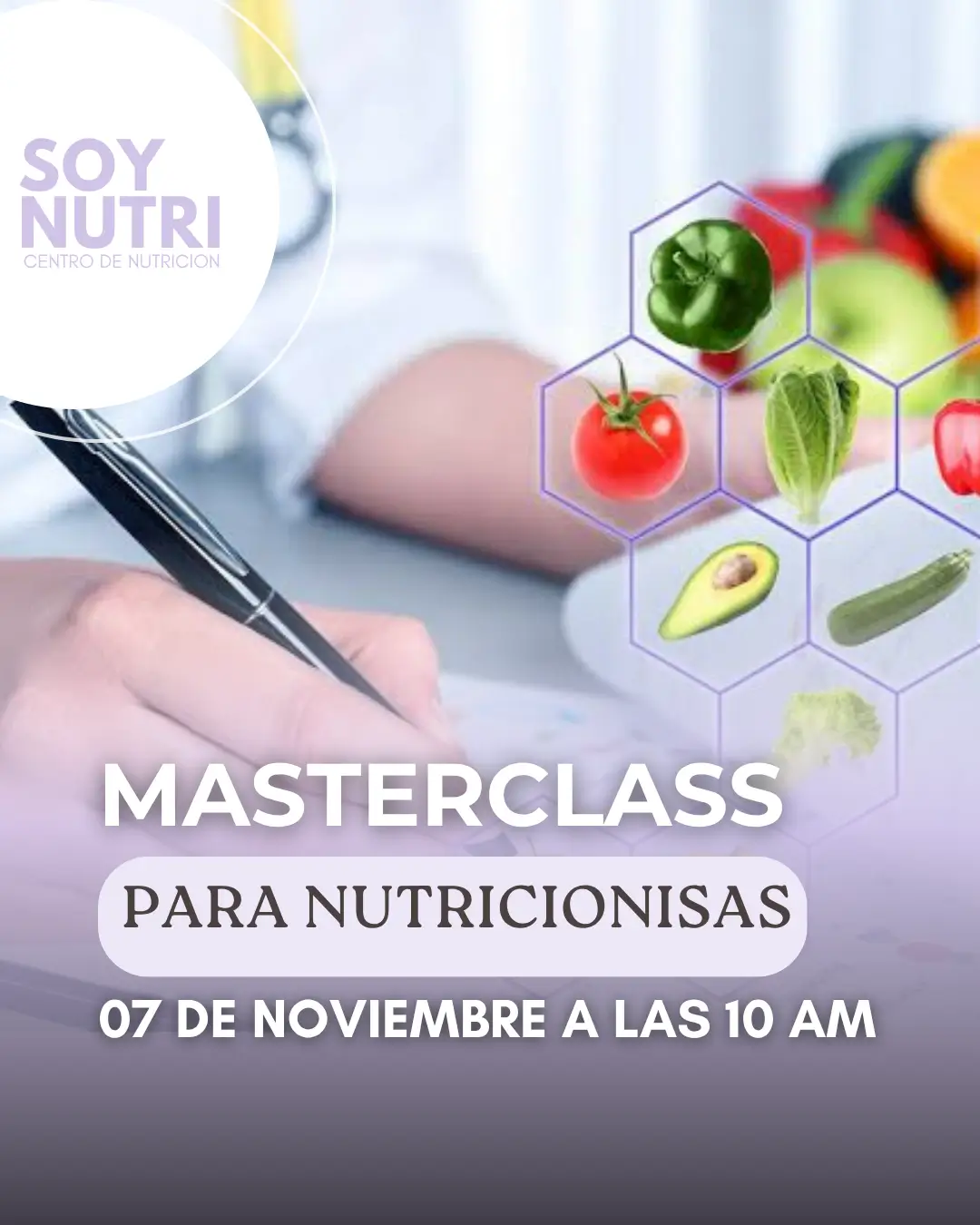 MASTERCLASS PARA NUTRICIONISTAS