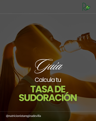 Guía: Calcula tu tasa de sudoración