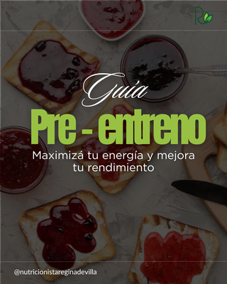 Guía pre entreno: Maximiza tu energía y mejora tu rendimiento.