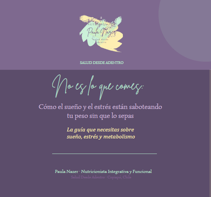 No es lo que comes: Cómo el sueño y el estrés están saboteando tu peso sin que lo sepas