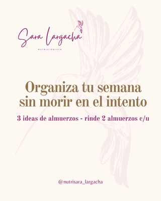 MEAL PREP: ORGANIZA TU SEMANA - 3 RECETAS FÁCILES Y RÁPIDAS