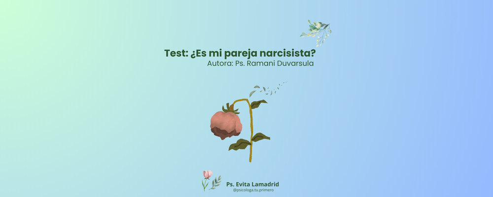 Test: ¿Es mi pareja narcisista?