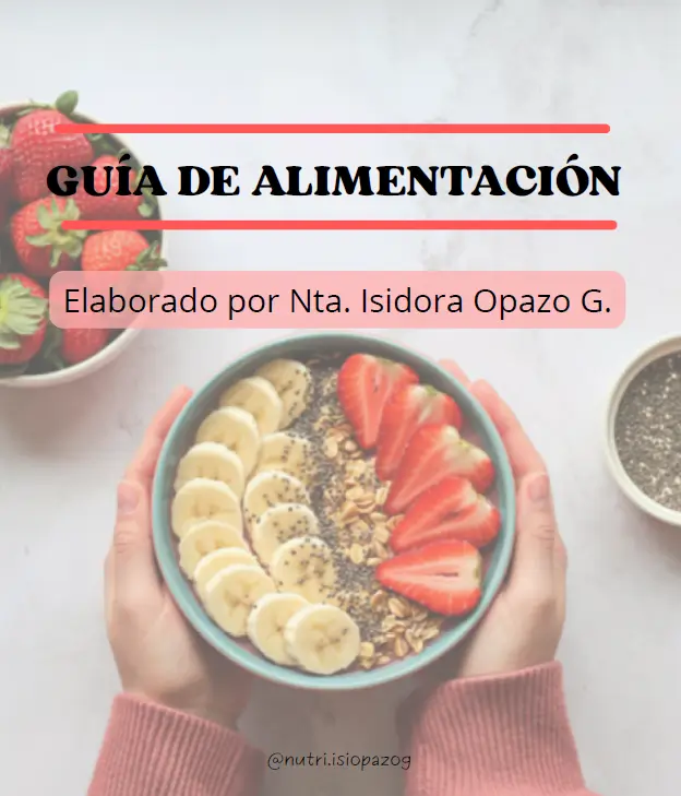 Guía Básica de Alimentación Saludable (sin atención nutricional)
