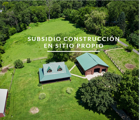 E-EBOOK.- SUBSIDIO CONSTRUCCIÓN EN SITIO PROPIO