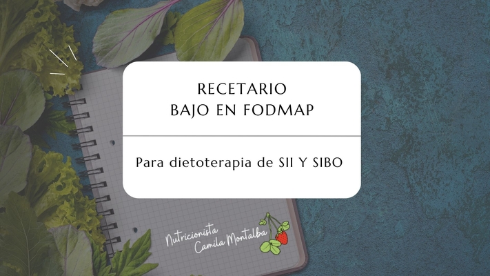 Recetario bajo en FODMAP