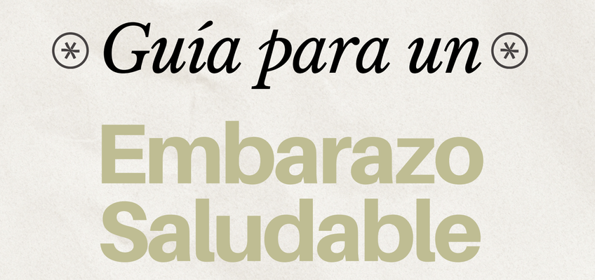 🤰🏻 Guía para un embarazo saludable