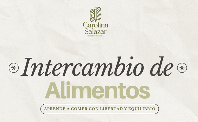 🥑 Intercambio de Alimentos