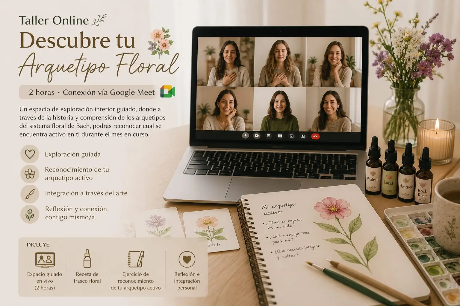 Descubriendo tu arquetipo floral
