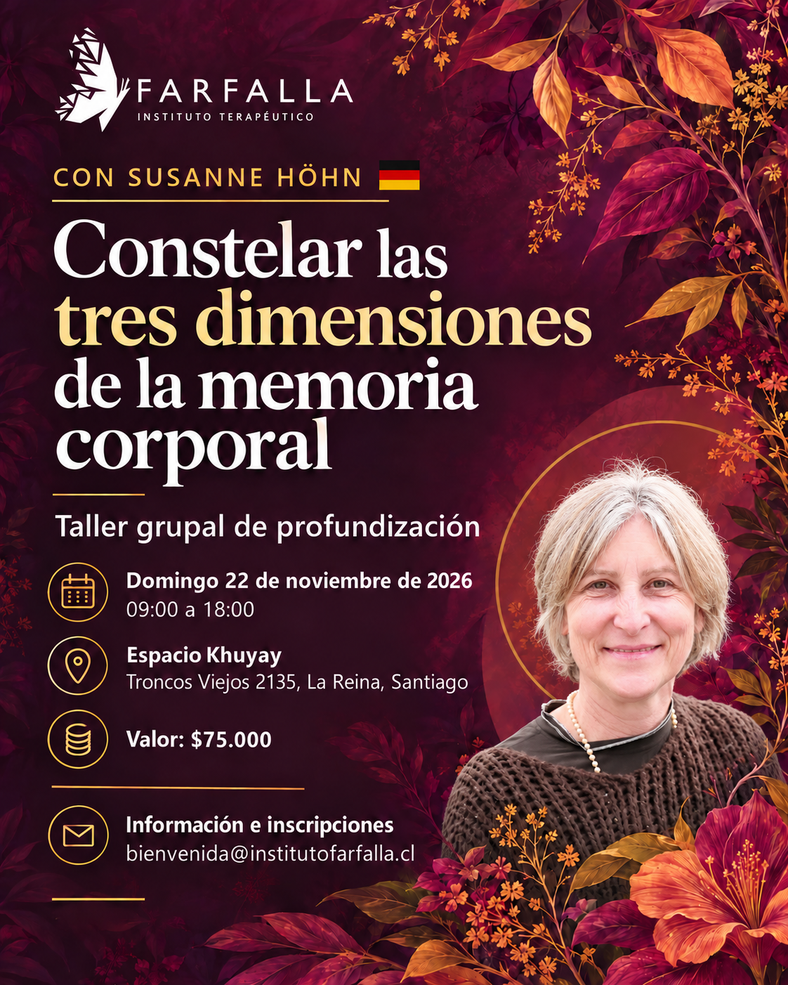 Constelar las 3 Dimensiones - 22 noviembre 2026