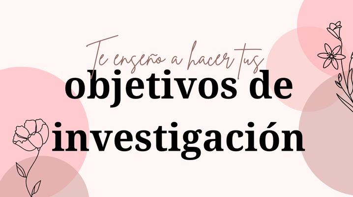 Te enseño a hacer tus objetivos