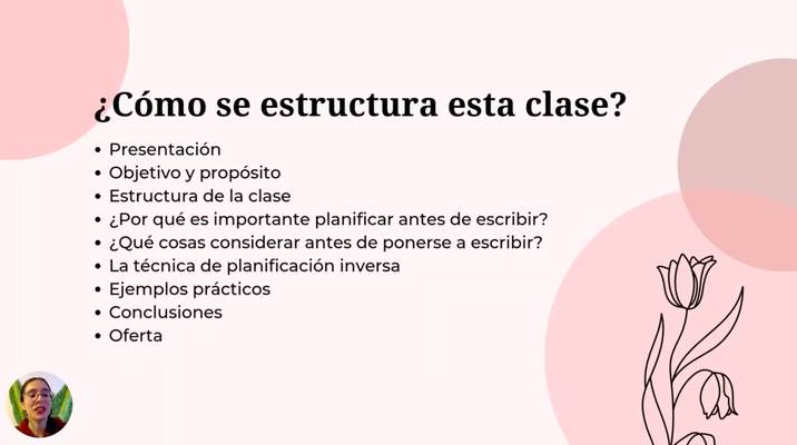 Te enseño a organizar tus ideas
