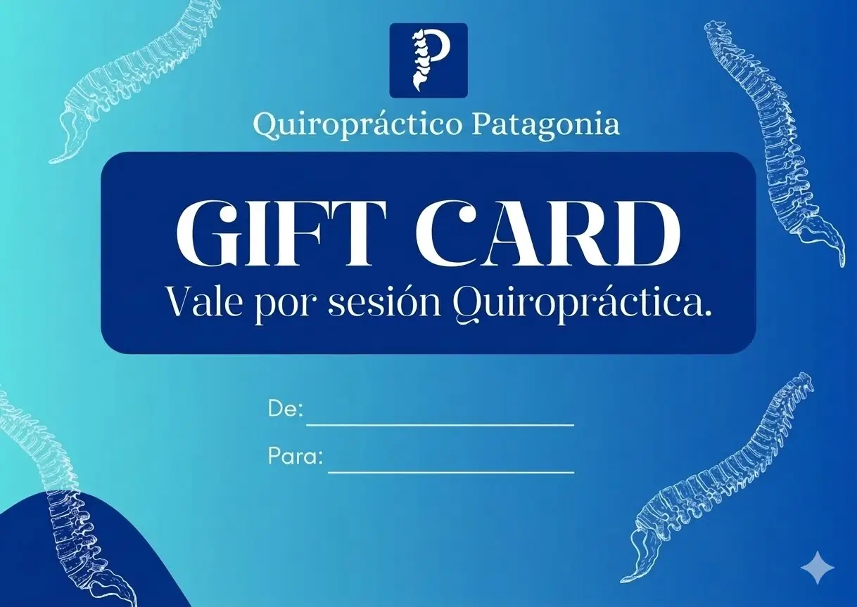 Gift Card Qiropráctico Patagonia