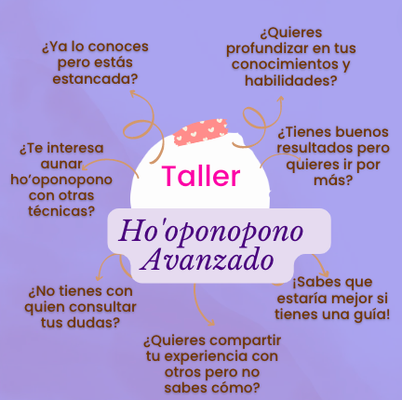 TALLER HO'OPONOPONO AVANZADO PREGRABADO