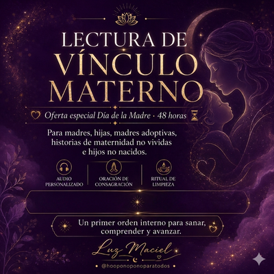 LECTURA DE VÍNCULO MATERNO