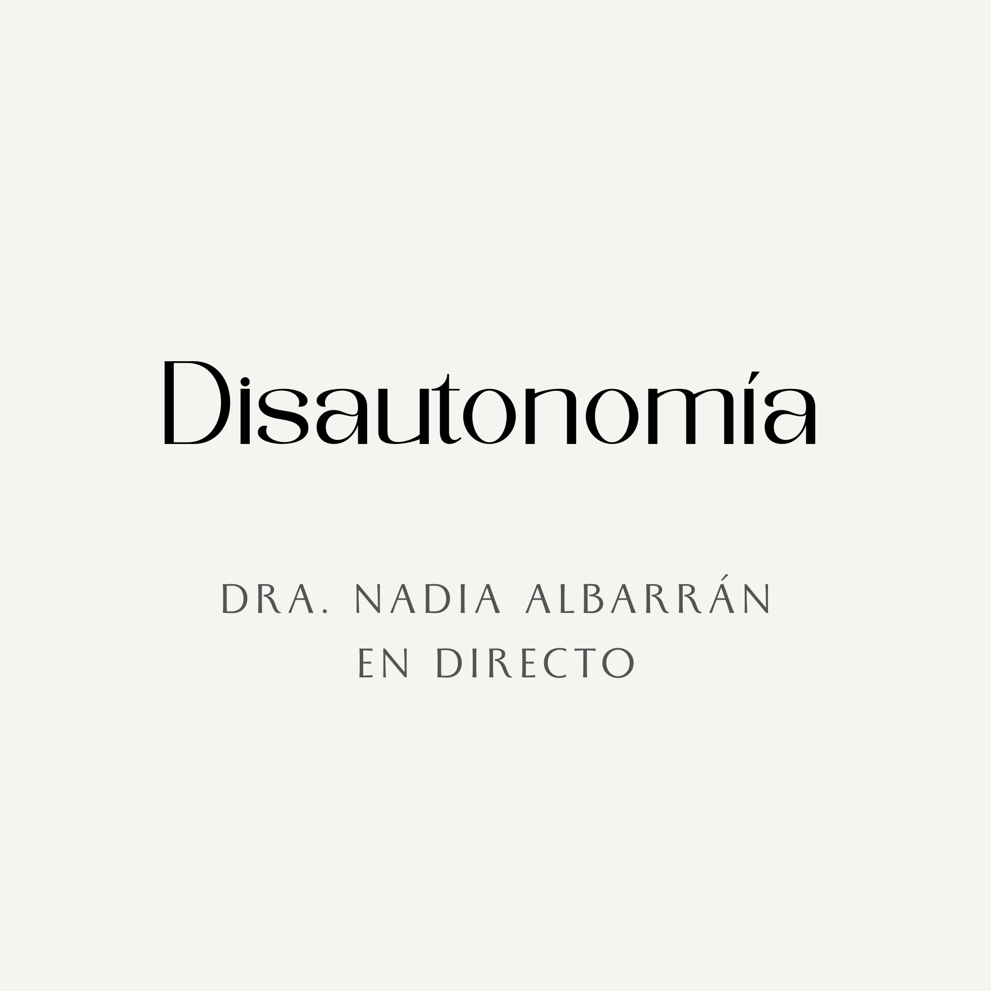 Copia Directo Disautonomía.