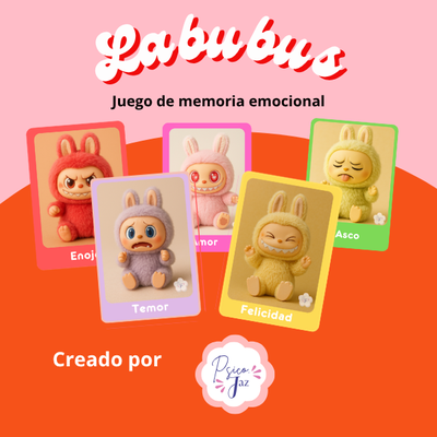Memorice emociones con Labubus
