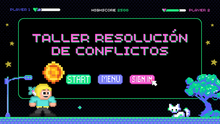 🎮 Taller resolución de. conflictos 🎮