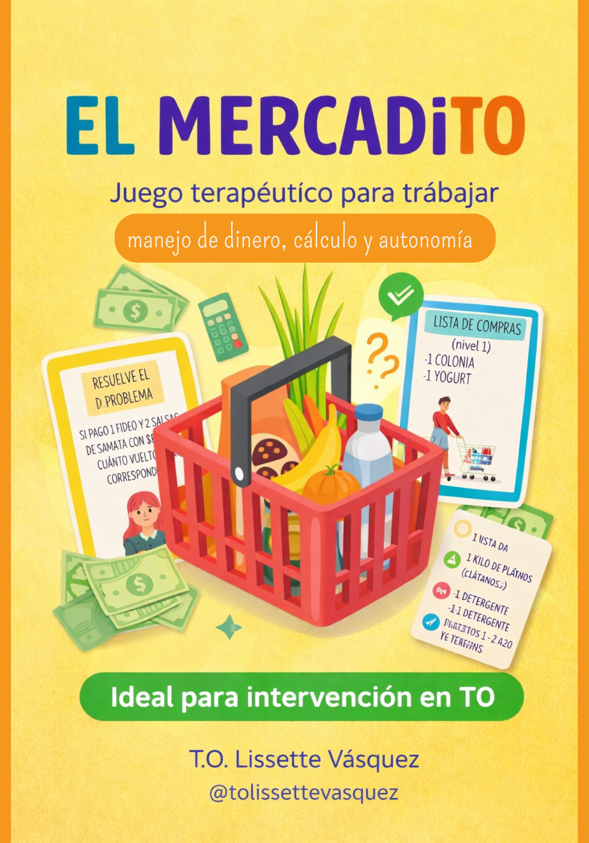 El MercadiTO: Juego terapéutico para compras