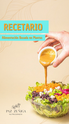 16 RECETAS - ALIMENTACION BASADA EN PLANTAS