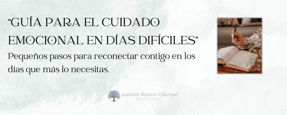 Cuidado emocional para días difíciles