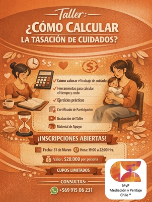 (GRABACIÓN) TALLER TASACIÓN CUIDADOS