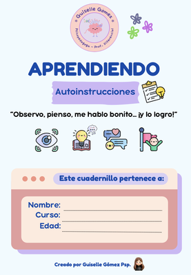 Cuadernillo de Autoinstrucciones