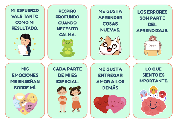Tarjetas de Fortalecimiento Emocional