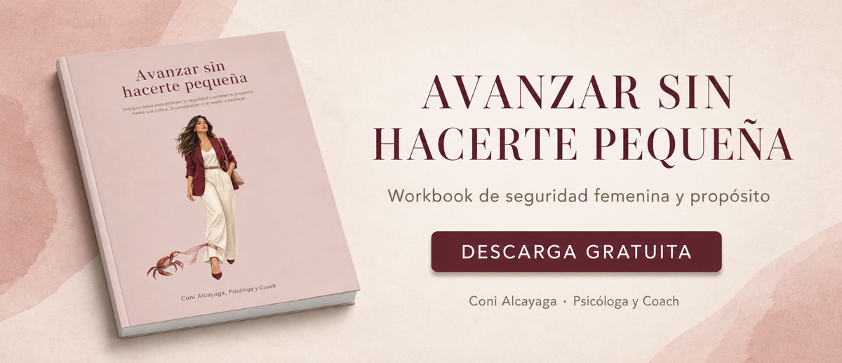 Avanzar sin hacerte pequeña | Workbook Gratuito