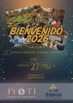 RITO FIN DE AÑO 2025 – BIENVENIDO 2026