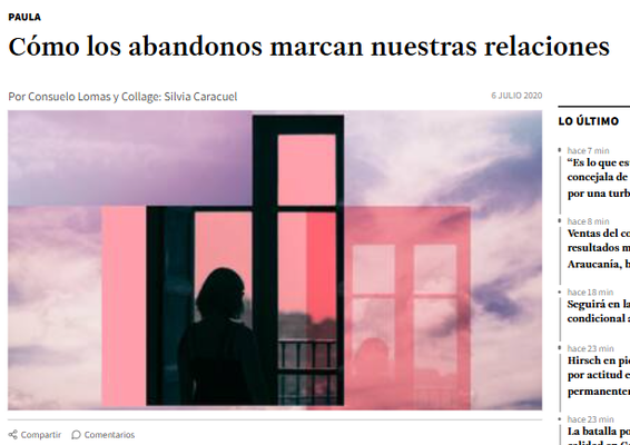 Entrevista LA TERCERA: "Cómo los abandonos marcan nuestras relaciones"
