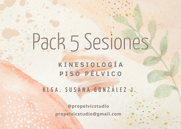 pack 5  sesiones