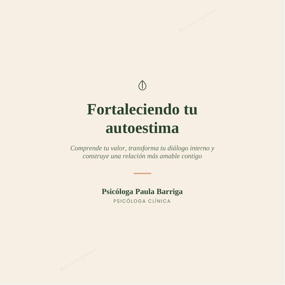 Fortaleciendo tu autoestima💫