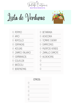 ¡Lista de Compras de Supermercado Organizada! ✨🛒