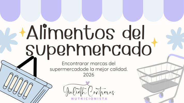Marcas de alimentos del supermercado saludable