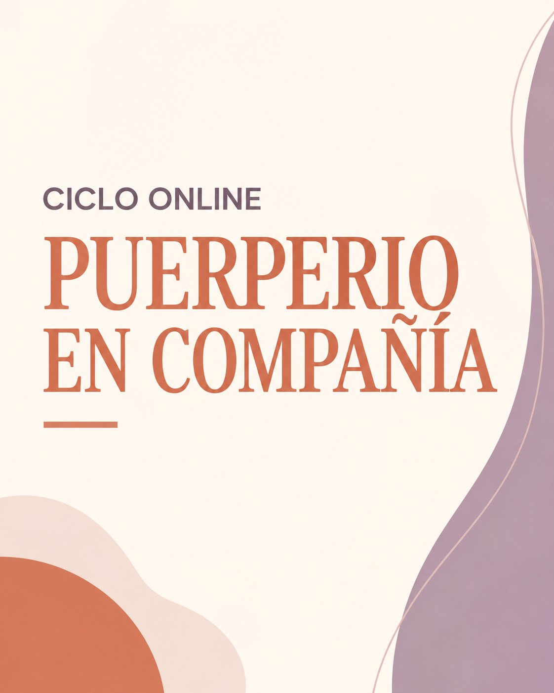 Ciclo online: Puerperio en compañía (Nov-Dic)