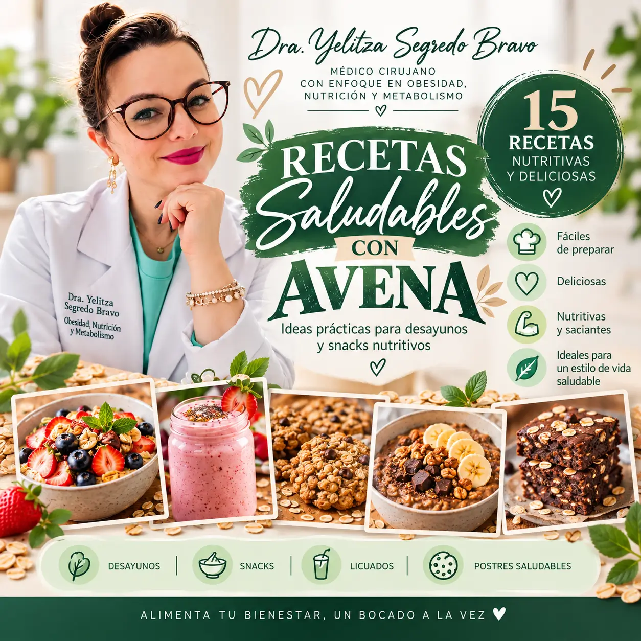 ´´Recetas Saludables con Avena. ´´