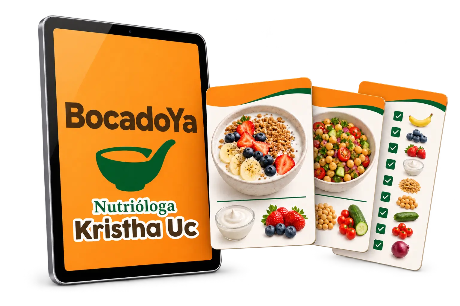 BocadoYa: 8 comidas sin estufa, listas en 5 minutos.