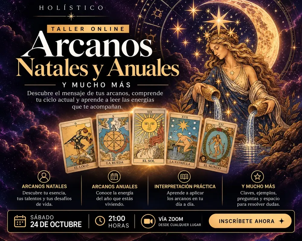 Taller de arcanos natales y anuales