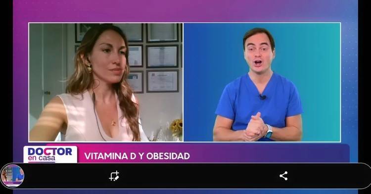 Educación a la Comunidad -Programa "Doctor en casa" TV: Obesidad y Déficit de Vitamina D.