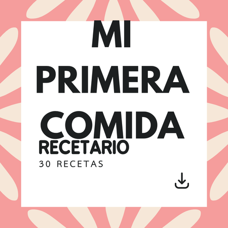 Recetario Alimentación complementaria