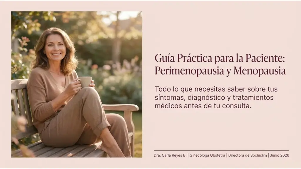 Guía Práctica para la Paciente: Perimenopausia y Menopausia