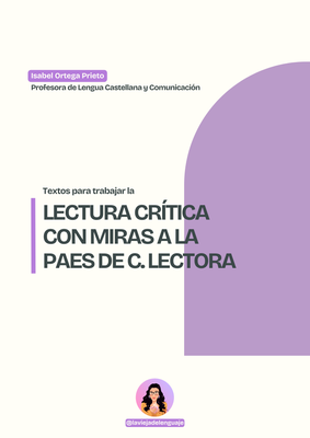 Lectura Crítica con miras a la PAES de C.Lectora